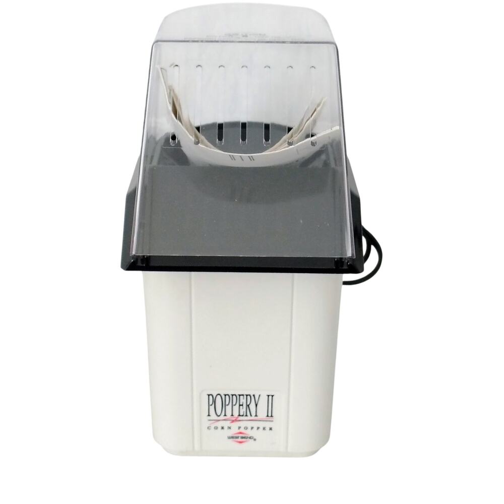 Vintage West Bend Poppery II 4 Quart Hot Air Corn Popper White New NO BOX 82602